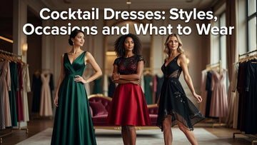 Professional header image for list-based article: Cocktail Dresses: Styles, Occasions and What to Wear