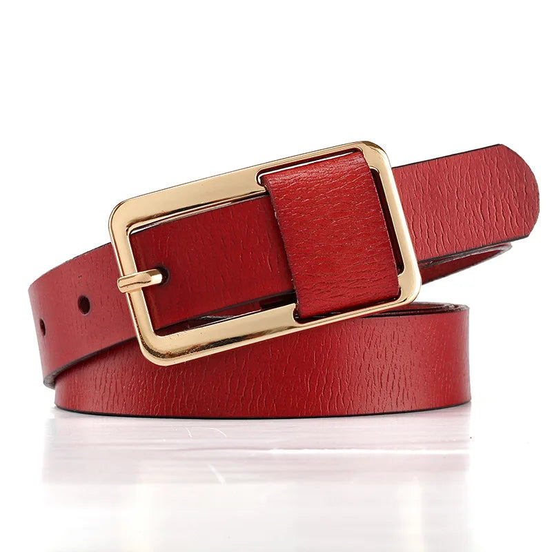 Women's Wide Cinched Waist Belt — Luxury Designer Leather Suit Waistband (105 cm)