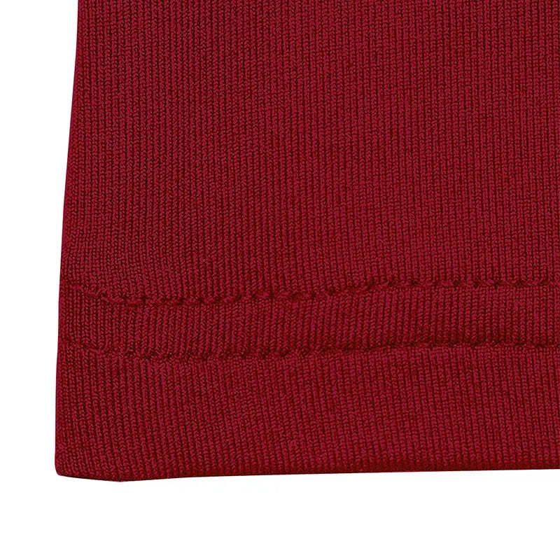 Women's Polyester-Elastane Knit One-Shoulder Backless Slim Club Dress