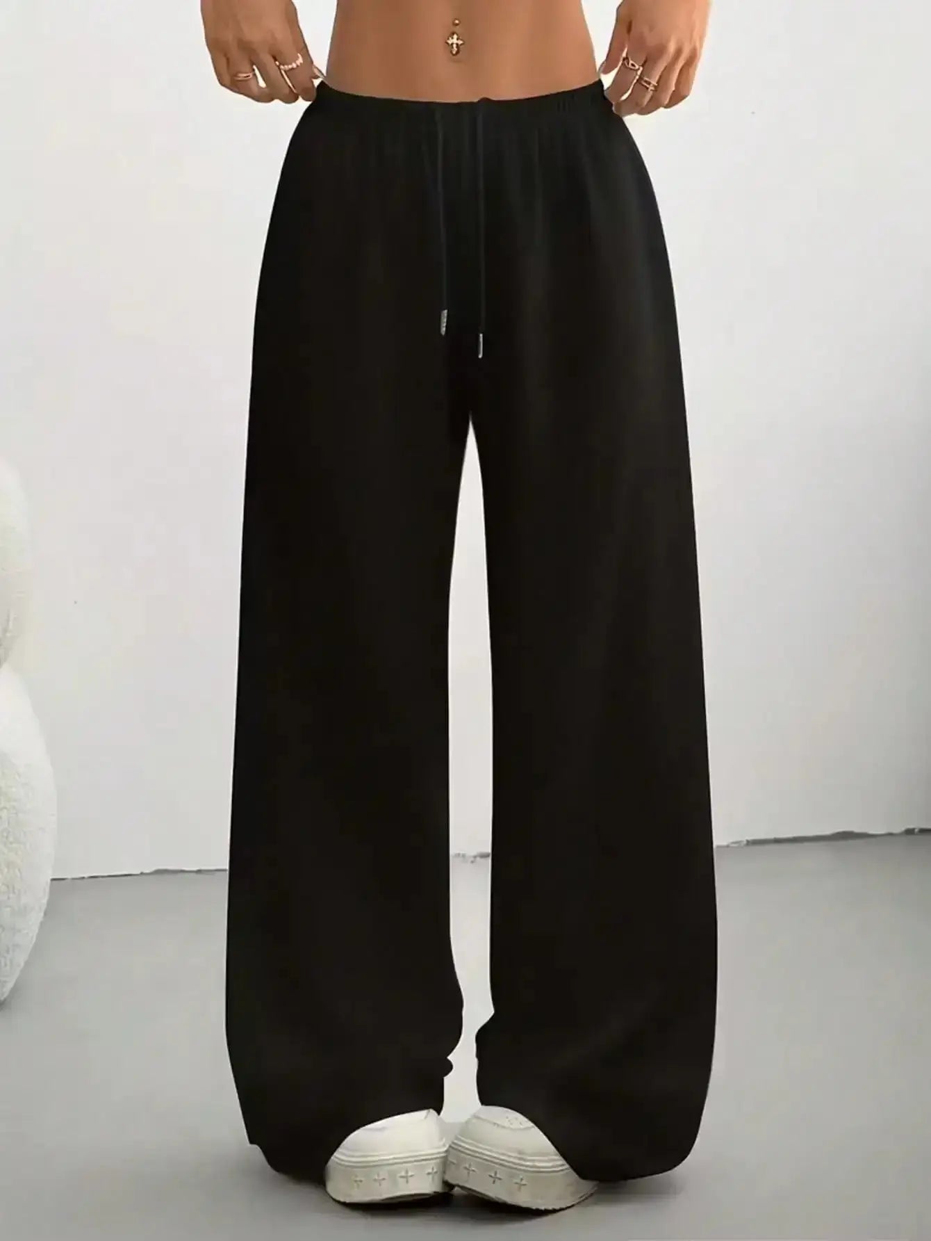 Trenluxwear Ladies' casual wide leg jogging pants TrenLux Wear