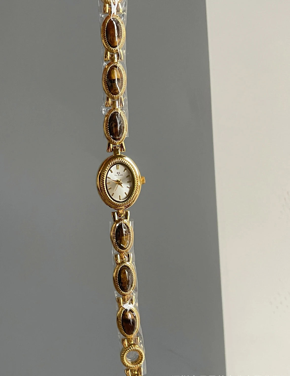 Women's Luxury Jade Green Jewelry Bracelet Quartz Dress Wristwatch