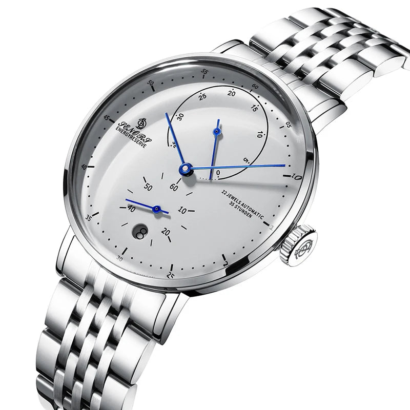 Men's Luxury Automatic Mechanical Watch — Military Style Waterproof Wristwatch
