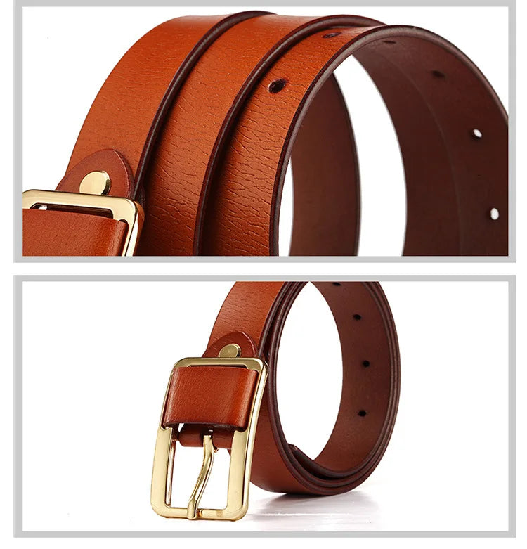 Women's Wide Cinched Waist Belt — Luxury Designer Leather Suit Waistband (105 cm)