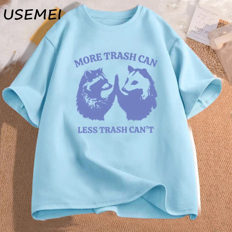 Men's Funny Slogan Graphic T-Shirt — Oversized 100% Cotton Tee