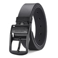Men's Light Luxury PU Leather Belt — Pin Buckle Casual Versatile Jeans Waistband