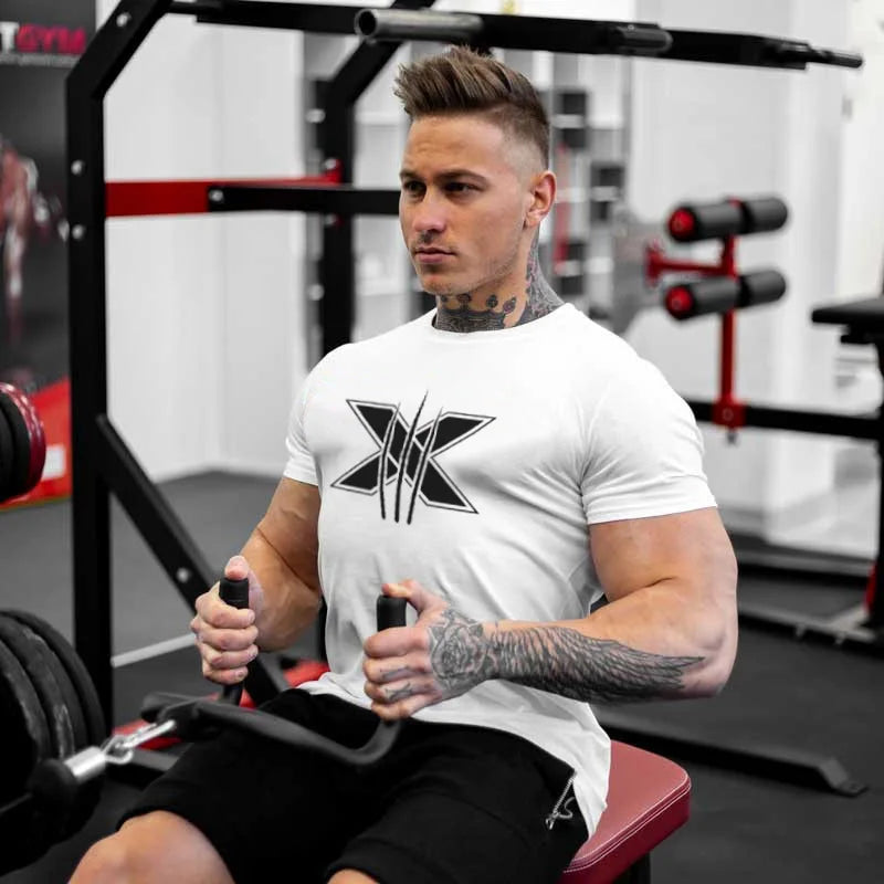 Men's Bodybuilding Graphic T-Shirt — Gym & Streetwear Cotton Tee