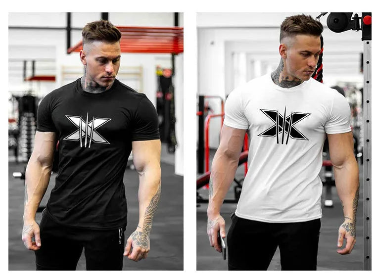 Men's Bodybuilding Graphic T-Shirt — Gym & Streetwear Cotton Tee