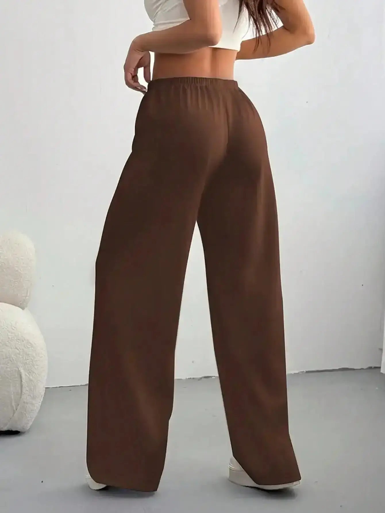 Trenluxwear Ladies' casual wide leg jogging pants TrenLux Wear