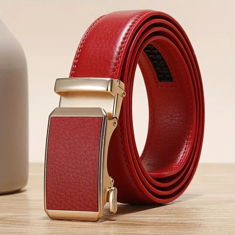 Women's Genuine Leather Belt — Multi-Colour Elegant Strap for Dresses & Business