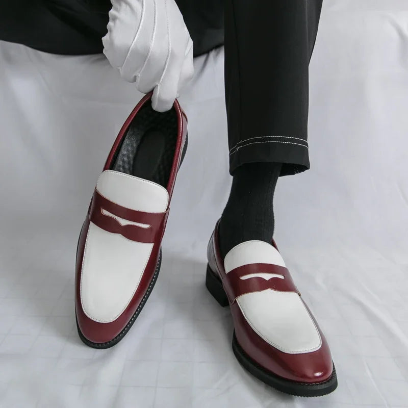 Men's Breathable Moccasin Loafers — Slip-On Flat Driving Shoes