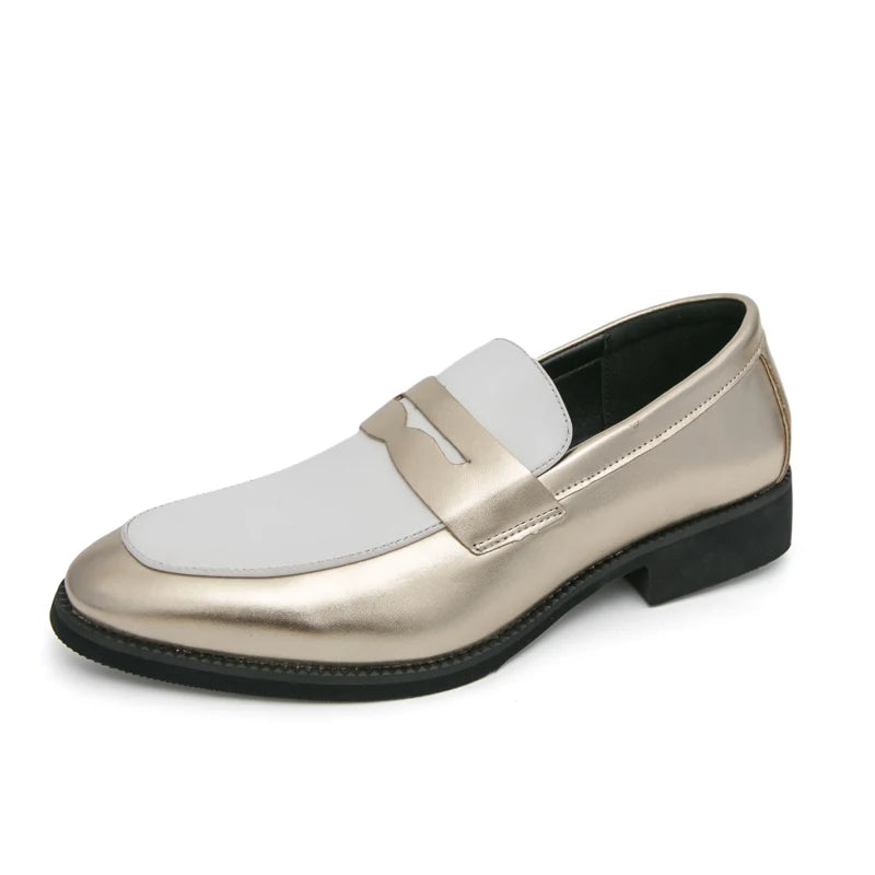 Men's Breathable Moccasin Loafers — Slip-On Flat Driving Shoes