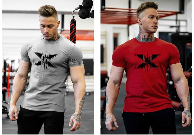 Men's Bodybuilding Graphic T-Shirt — Gym & Streetwear Cotton Tee