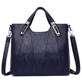 Women's Luxury PU Leather Crossbody Bag — Multi-Pocket Shoulder & Tote Handbag