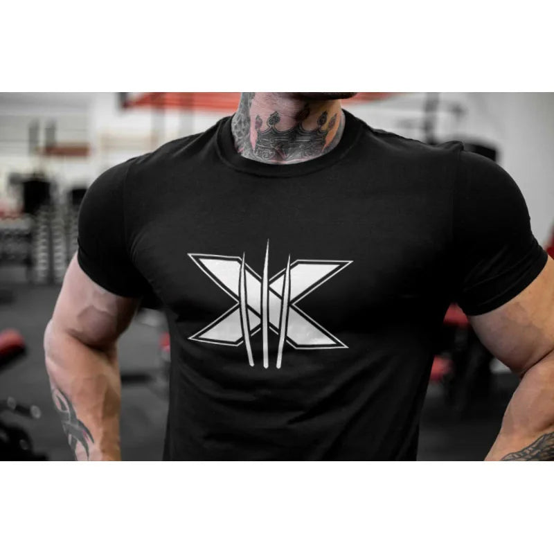 Men's Bodybuilding Graphic T-Shirt — Gym & Streetwear Cotton Tee