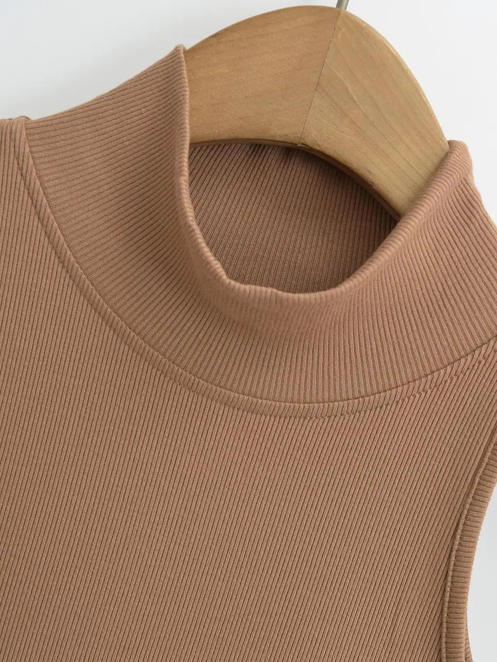 Women's Turtleneck Knit Bodycon Ankle-Length Maxi Dress