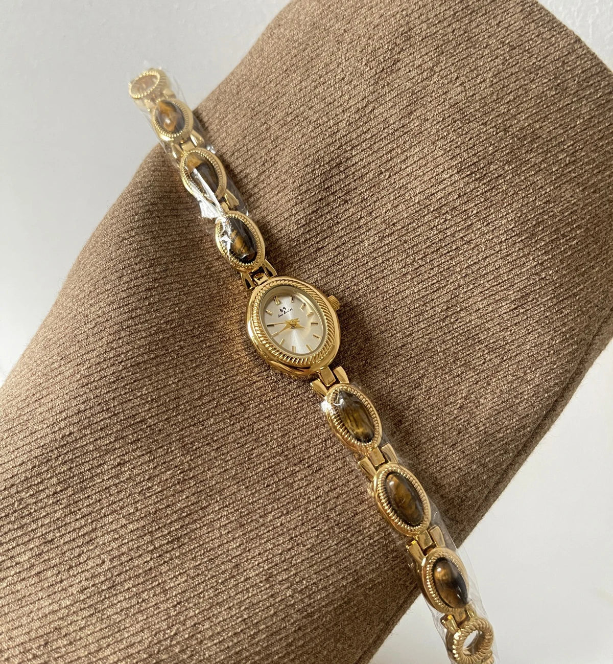 Women's Luxury Jade Green Jewelry Bracelet Quartz Dress Wristwatch