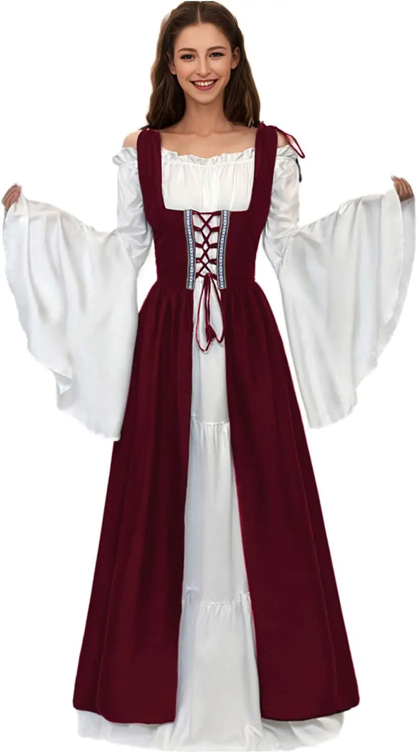 Women's Medieval Renaissance Faire Costume Dress