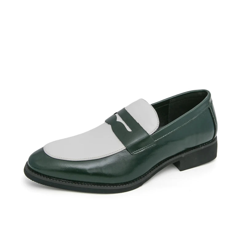 Men's Breathable Moccasin Loafers — Slip-On Flat Driving Shoes