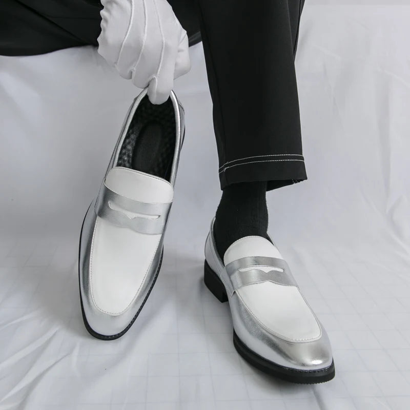 Men's Breathable Moccasin Loafers — Slip-On Flat Driving Shoes