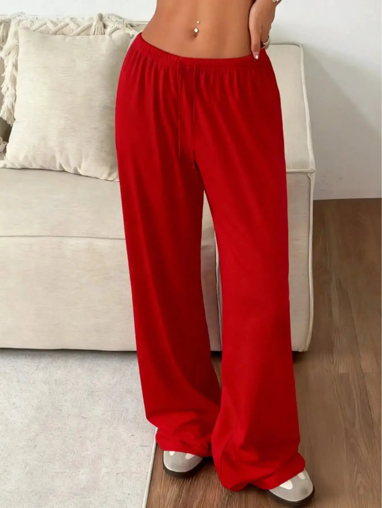 Trenluxwear Ladies' casual wide leg jogging pants TrenLux Wear
