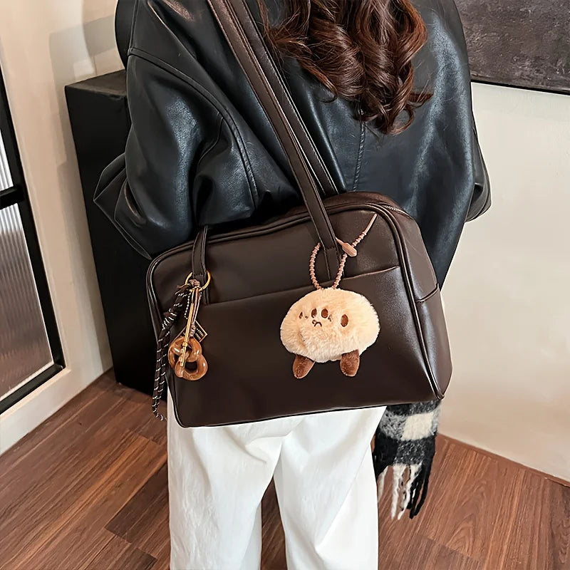 Women's Vintage Large Capacity Underarm Bag — 2025 New Versatile Shoulder Tote