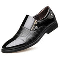 Men's Business Oxford Dress Shoes — Leather Formal Footwear