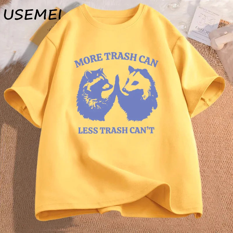 Men's Funny Slogan Graphic T-Shirt — Oversized 100% Cotton Tee