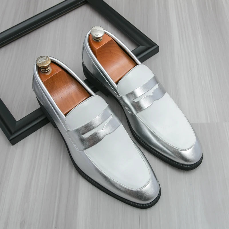 Men's Breathable Moccasin Loafers — Slip-On Flat Driving Shoes