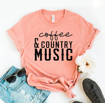Coffee And Country Music T-shirt